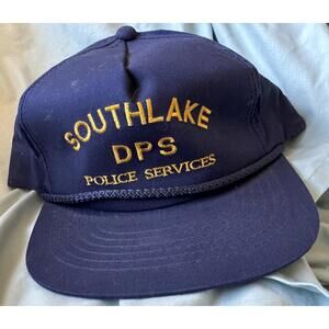 Vintage Southlake DPS Police Hat Cap YoungAn Hat Co.